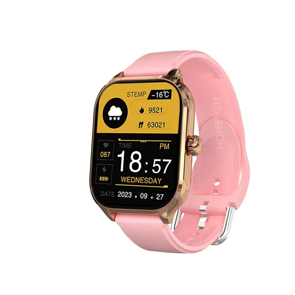 Intelligente Uhr Bluetooth Anruf Fernfotografie Schlafüberwachung Mehrere Sportmodi Herzfrequenz Blut